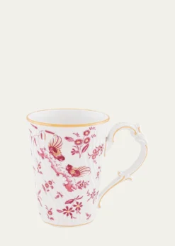 GINORI 1735Oro di Doccia Magenta Mug, 14 oz