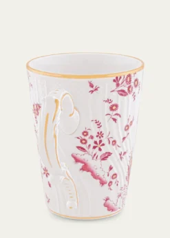 GINORI 1735Oro di Doccia Magenta Mug, 14 oz