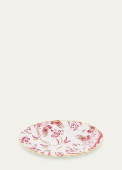 GINORI 1735Oro di Doccia Magenta Pickle Dish