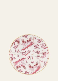 GINORI 1735Oro di Doccia Magenta Soup Plate