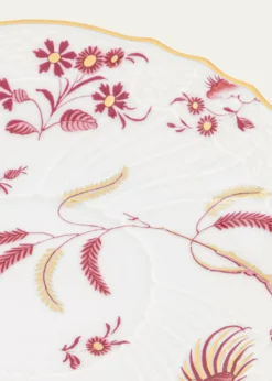 GINORI 1735Oro di Doccia Magenta Tea Saucer