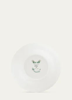 GINORI 1735Oro di Doccia Soup Plate, Giada
