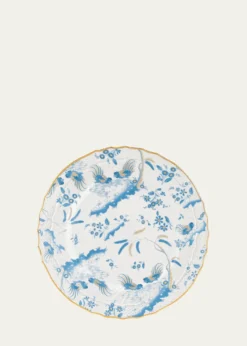 GINORI 1735Oro di Doccia Soup Plate, Turchese