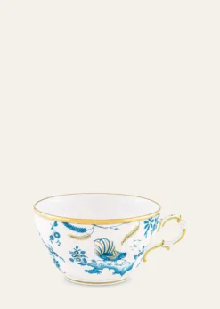 GINORI 1735Oro di Doccia Tea Cup, Turchese