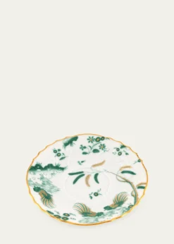 GINORI 1735Oro di Doccia Tea Saucer, Giada