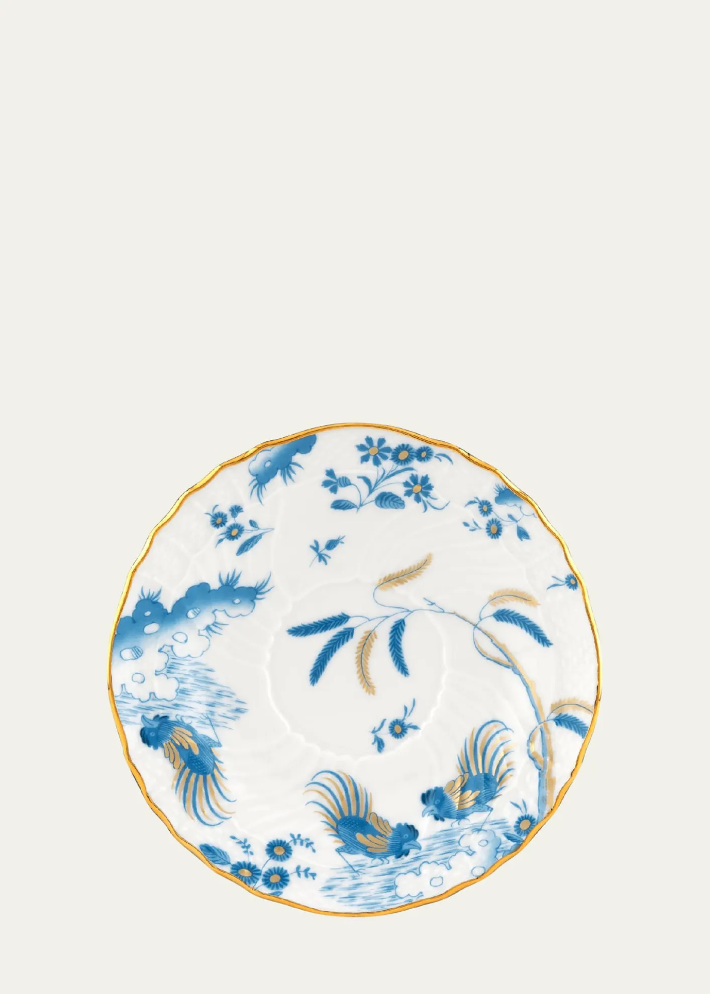 GINORI 1735Oro di Doccia Tea Saucer, Turchese