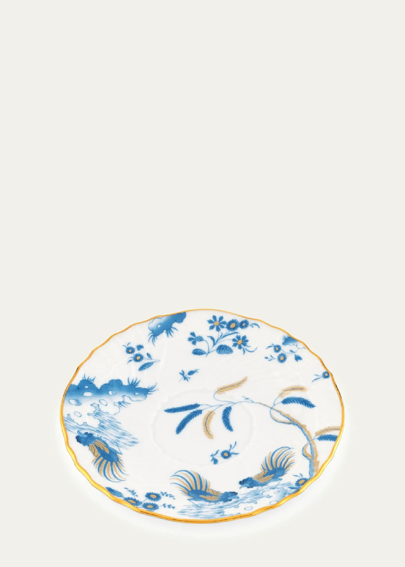 GINORI 1735Oro di Doccia Tea Saucer, Turchese