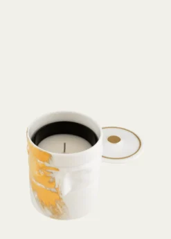GINORI 1735The Companion Candleholder, White/Gold - LCDC Collection