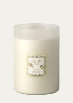 GINORI 1735Vicolo Dell'Oro Scented Candle Refill for Candleholder Vase, 39 oz.