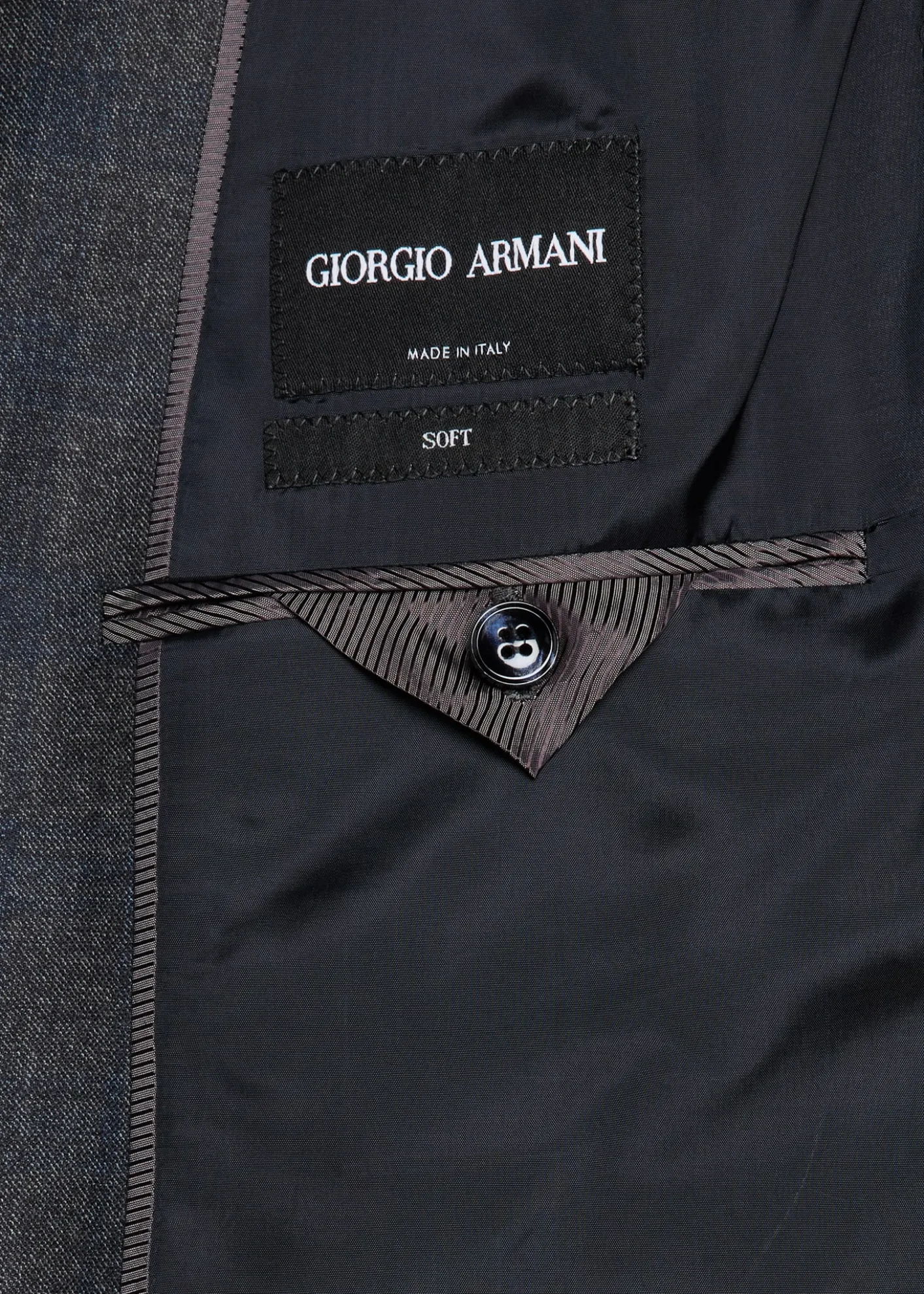 Giorgio ArmaniMen's Blurred Plaid G Line Two-Piece Suit
