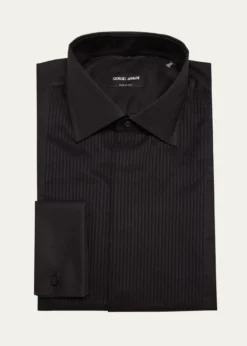 Giorgio ArmaniMen's Formal Bib Dress Shirt