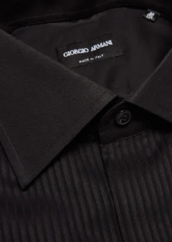 Giorgio ArmaniMen's Formal Bib Dress Shirt