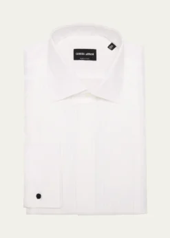 Giorgio ArmaniMen's Formal Bib Dress Shirt