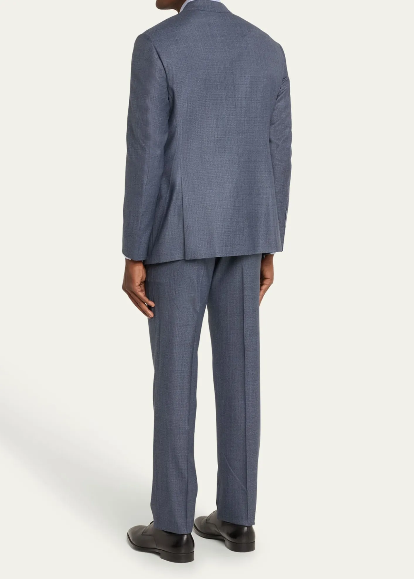 Giorgio ArmaniMen's Micro-Squares Wool Classic Fit Suit