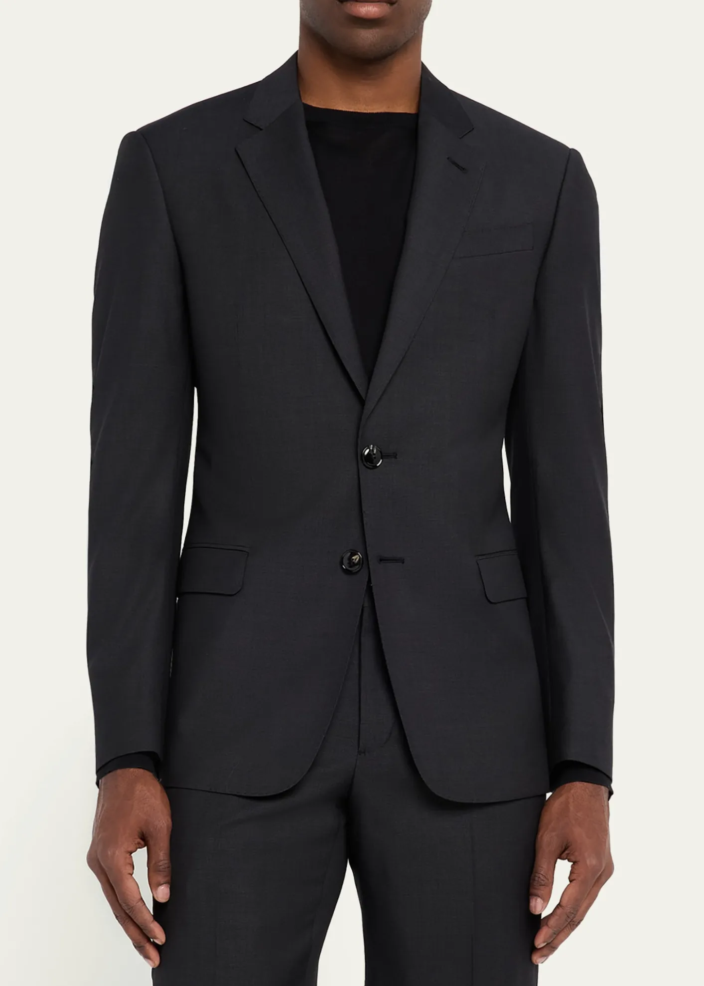 Giorgio ArmaniMen's Pinpoint Twill Suit