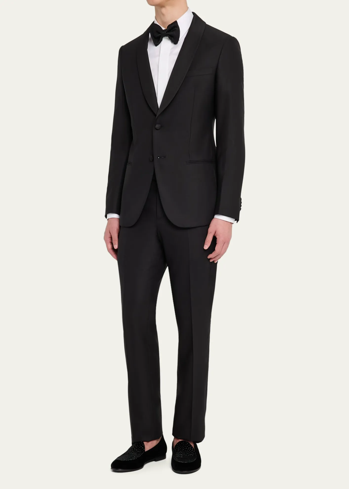Giorgio ArmaniMen's Smoking Soho Shawl-Collar Tuxedo
