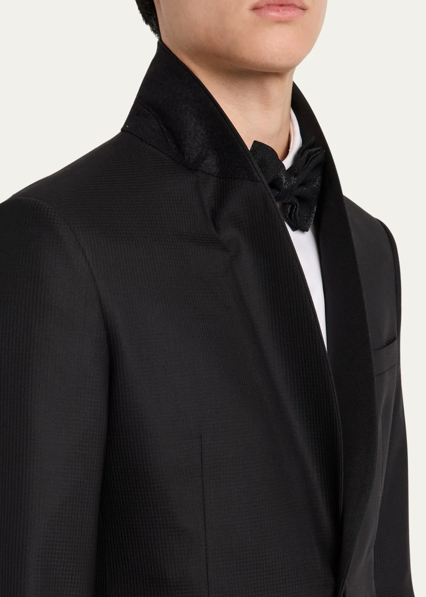 Giorgio ArmaniMen's Smoking Soho Shawl-Collar Tuxedo