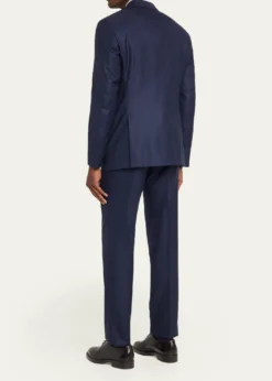 Giorgio ArmaniMen's Soft Line Textured Wool Two-Piece Suit