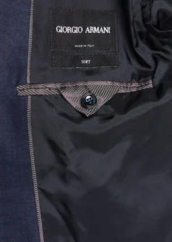 Giorgio ArmaniMen's Soft Line Textured Wool Two-Piece Suit