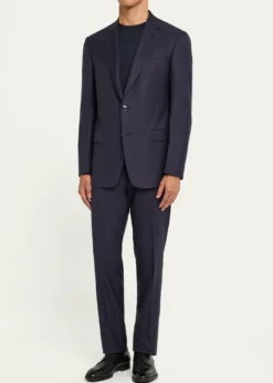 Giorgio ArmaniMen's Solid Wool Suit