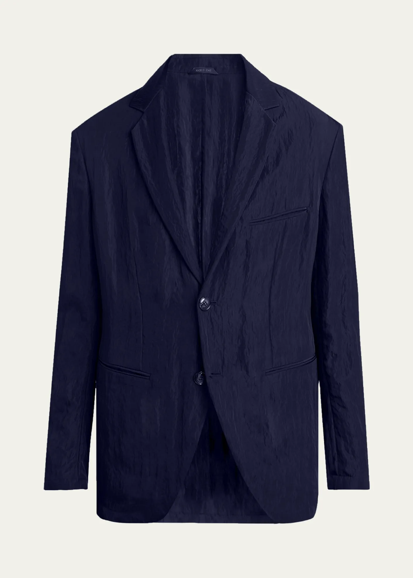 Giorgio ArmaniMen's Textured Two-Button Blazer