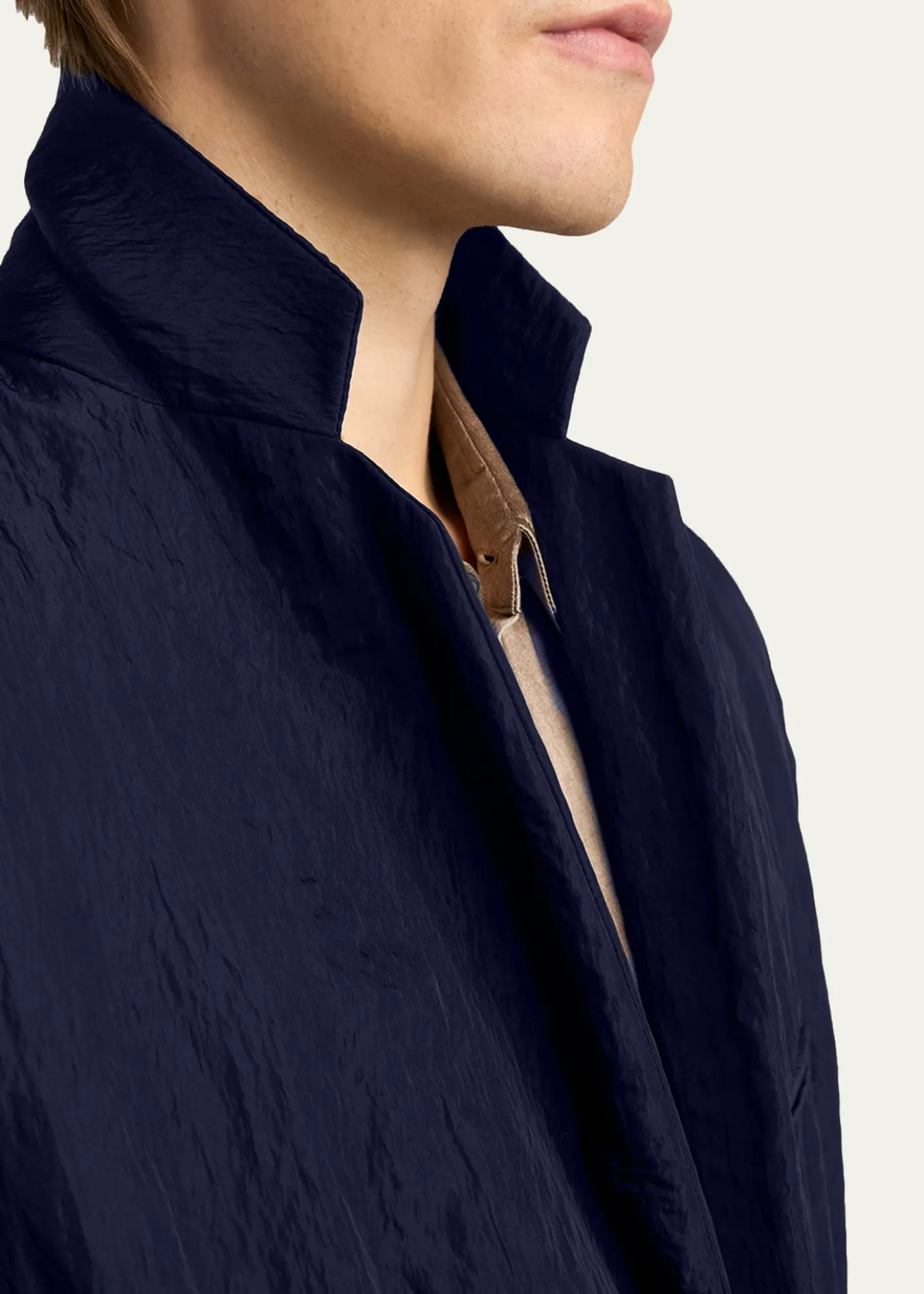 Giorgio ArmaniMen's Textured Two-Button Blazer