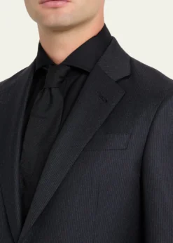 Giorgio ArmaniMen's Tonal Micro Pinstripe Two-Piece Suit
