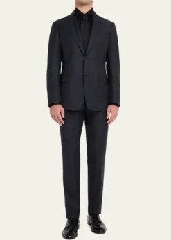 Giorgio ArmaniMen's Tonal Micro Pinstripe Two-Piece Suit