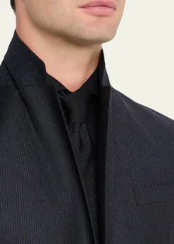 Giorgio ArmaniMen's Tonal Micro Pinstripe Two-Piece Suit