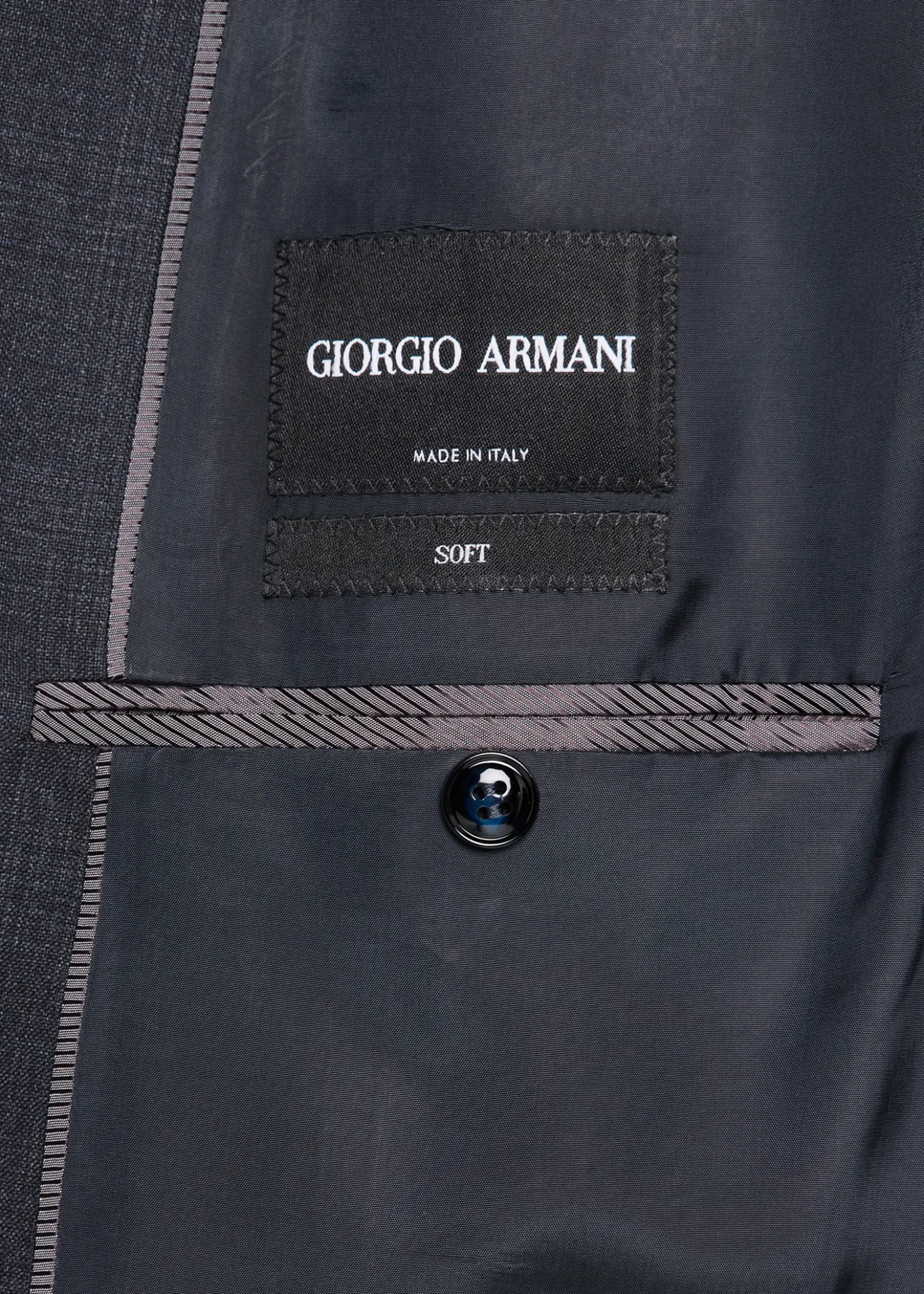 Giorgio ArmaniMen's Tonal Check Single-Breasted Suit