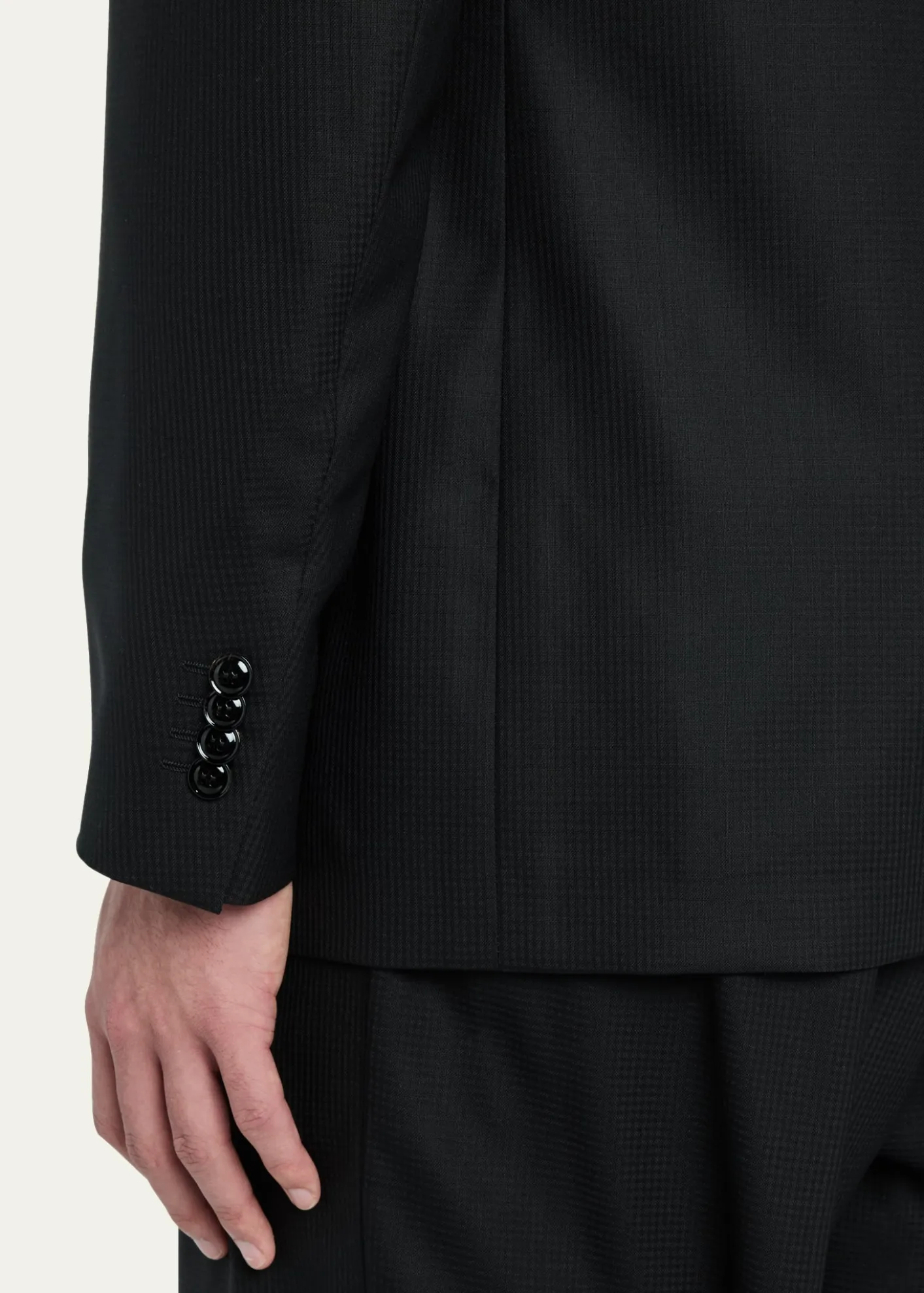 Giorgio ArmaniMen's Upton Double-Breasted Suit