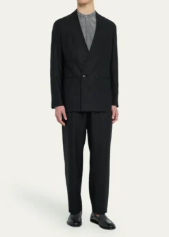 Giorgio ArmaniMen's Upton Double-Breasted Suit