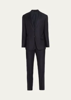Giorgio ArmaniMen's Wool and Cashmere Soft Two-Piece Suit