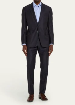 Giorgio ArmaniMen's Wool and Cashmere Soft Two-Piece Suit