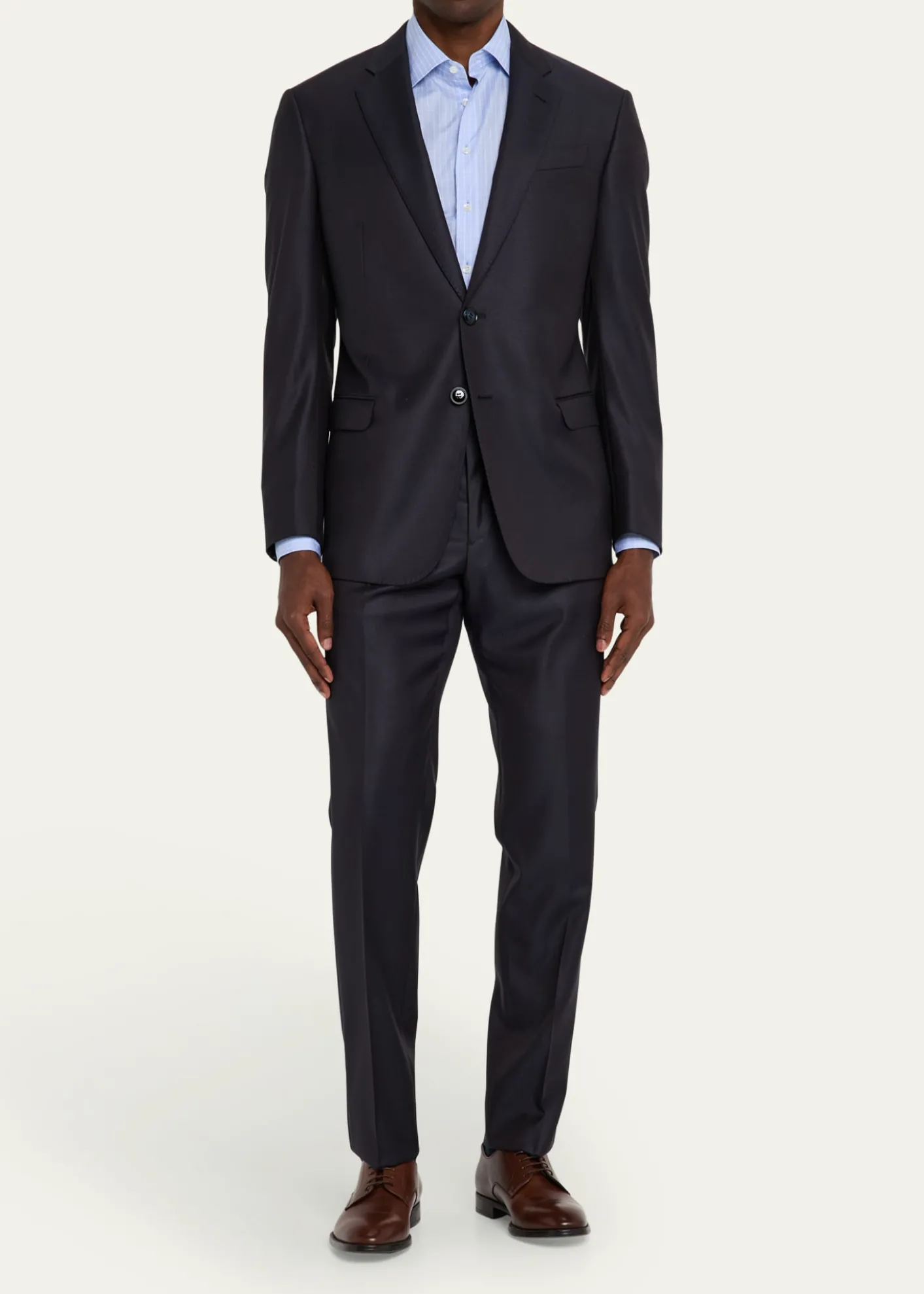 Giorgio ArmaniMen's Wool and Cashmere Soft Two-Piece Suit