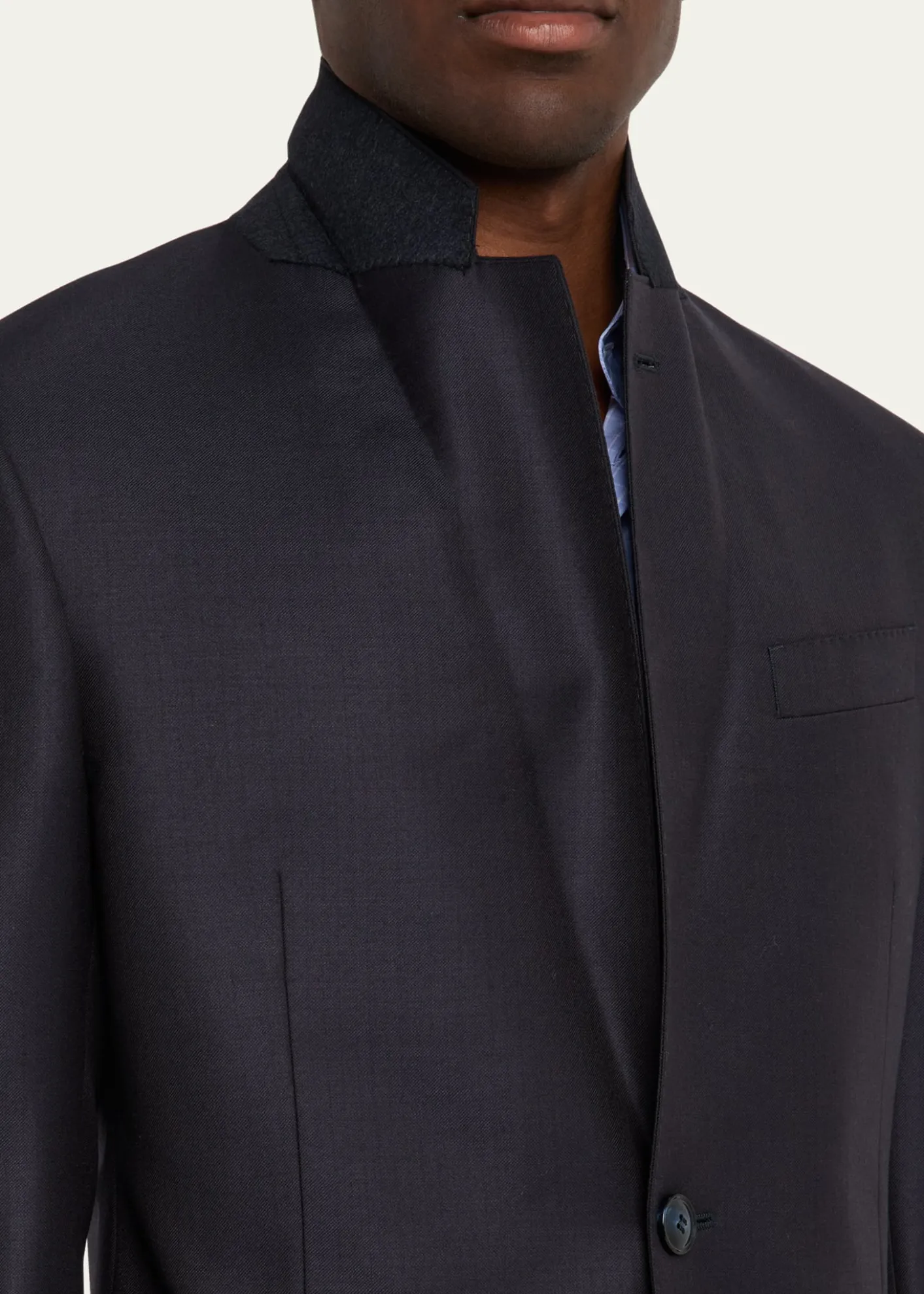 Giorgio ArmaniMen's Wool and Cashmere Soft Two-Piece Suit