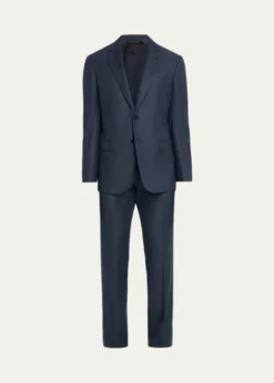 Giorgio ArmaniMen's Wool and Cashmere Soft Two-Piece Suit