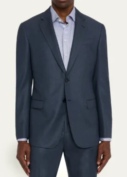 Giorgio ArmaniMen's Wool and Cashmere Soft Two-Piece Suit