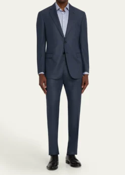 Giorgio ArmaniMen's Wool and Cashmere Soft Two-Piece Suit