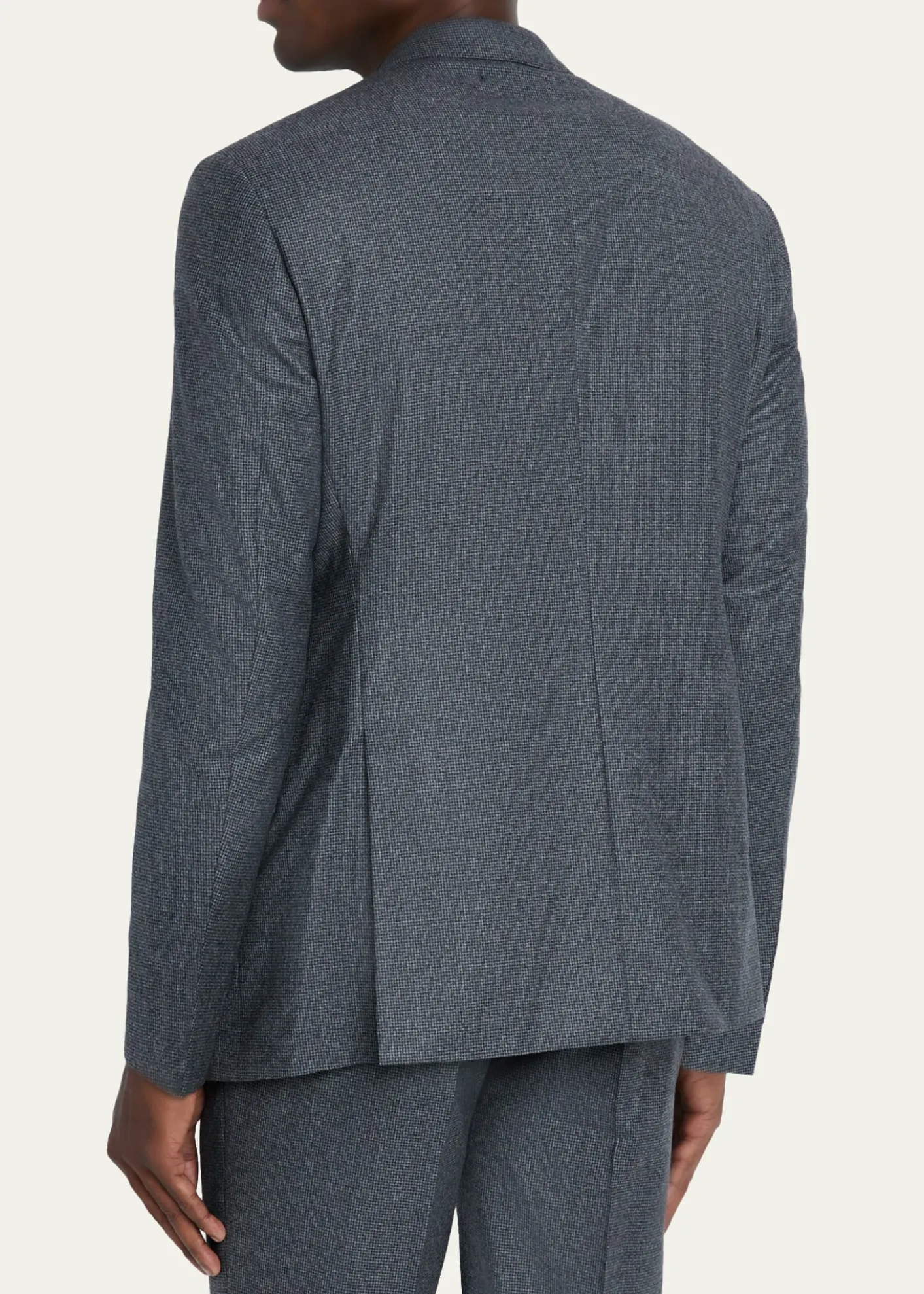 Giorgio ArmaniMen's Wool Micro-Houndstooth Two-Piece Suit