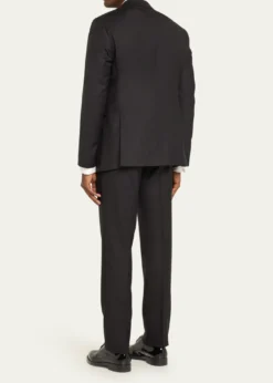 Giorgio ArmaniMen's Wool Satin-Lapel Two-Piece Tuxedo Set