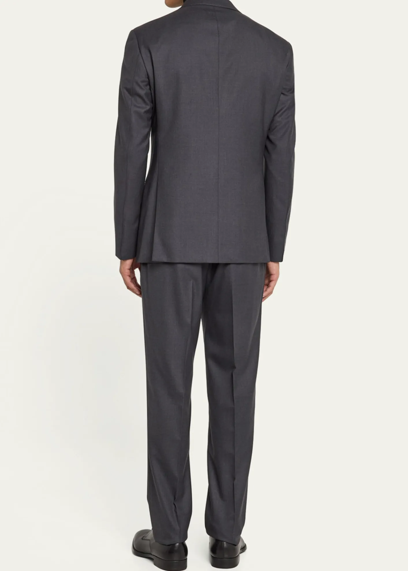 Giorgio ArmaniMne's Basic Wool Two-Piece Suit