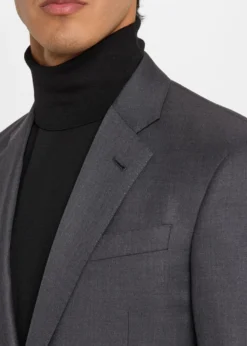 Giorgio ArmaniMne's Basic Wool Two-Piece Suit