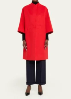 Giorgio ArmaniBicolor Virgin Wool Coat