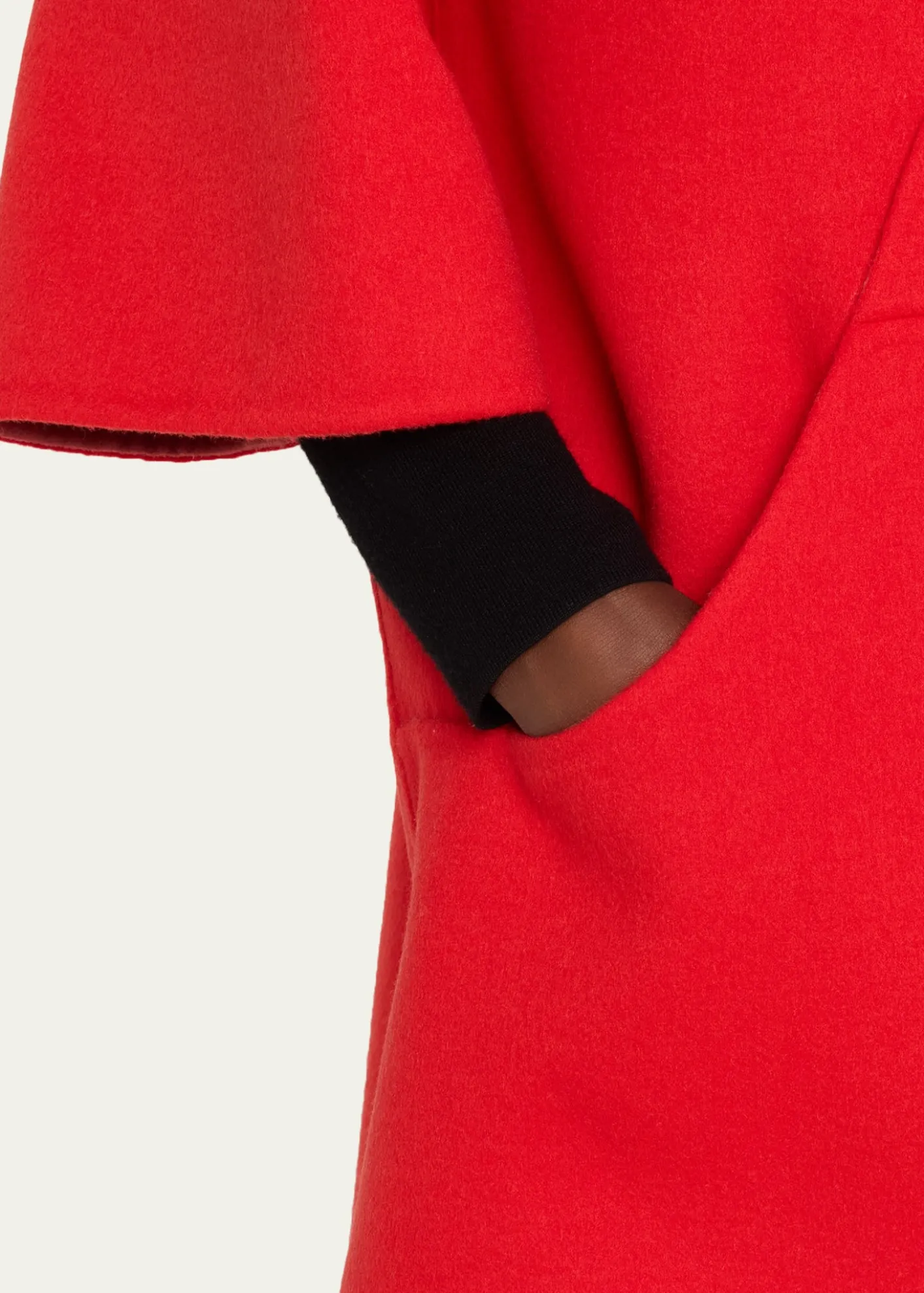 Giorgio ArmaniBicolor Virgin Wool Coat