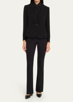 Giorgio ArmaniCady Tailored Blazer Jacket