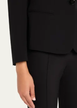 Giorgio ArmaniCady Tailored Blazer Jacket