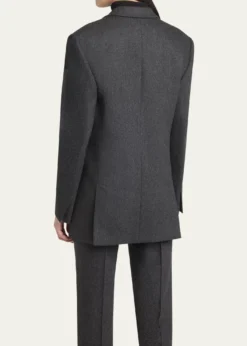 Giorgio ArmaniCashmere Flannel Single-Breasted Blazer