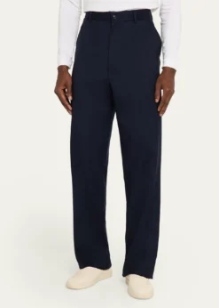 Giorgio ArmaniCashmere Straight-Leg Tailored Pants