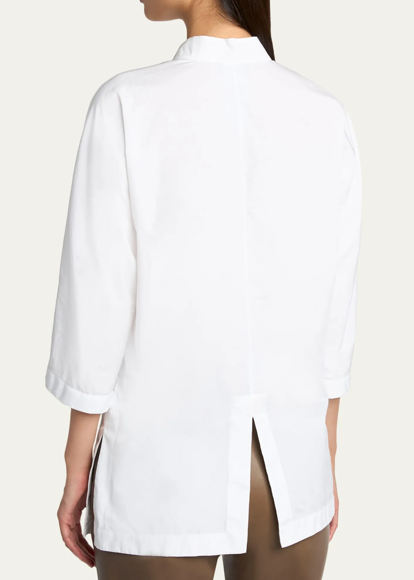 Giorgio ArmaniCotton Poplin Button-Down Shirt